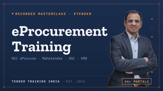 eProcurement Training — 44+ portals